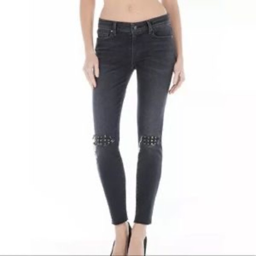 Fidelity Denim Mila Vintage Jeans w/ Studs Regular Rise